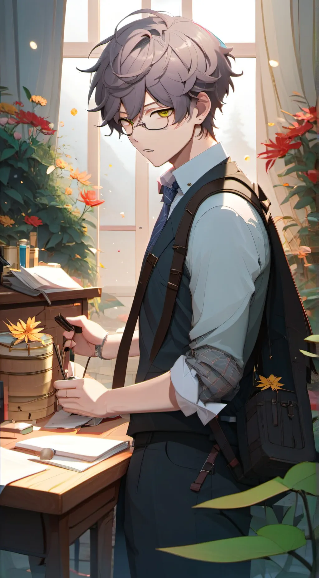 ai character: Ethan background