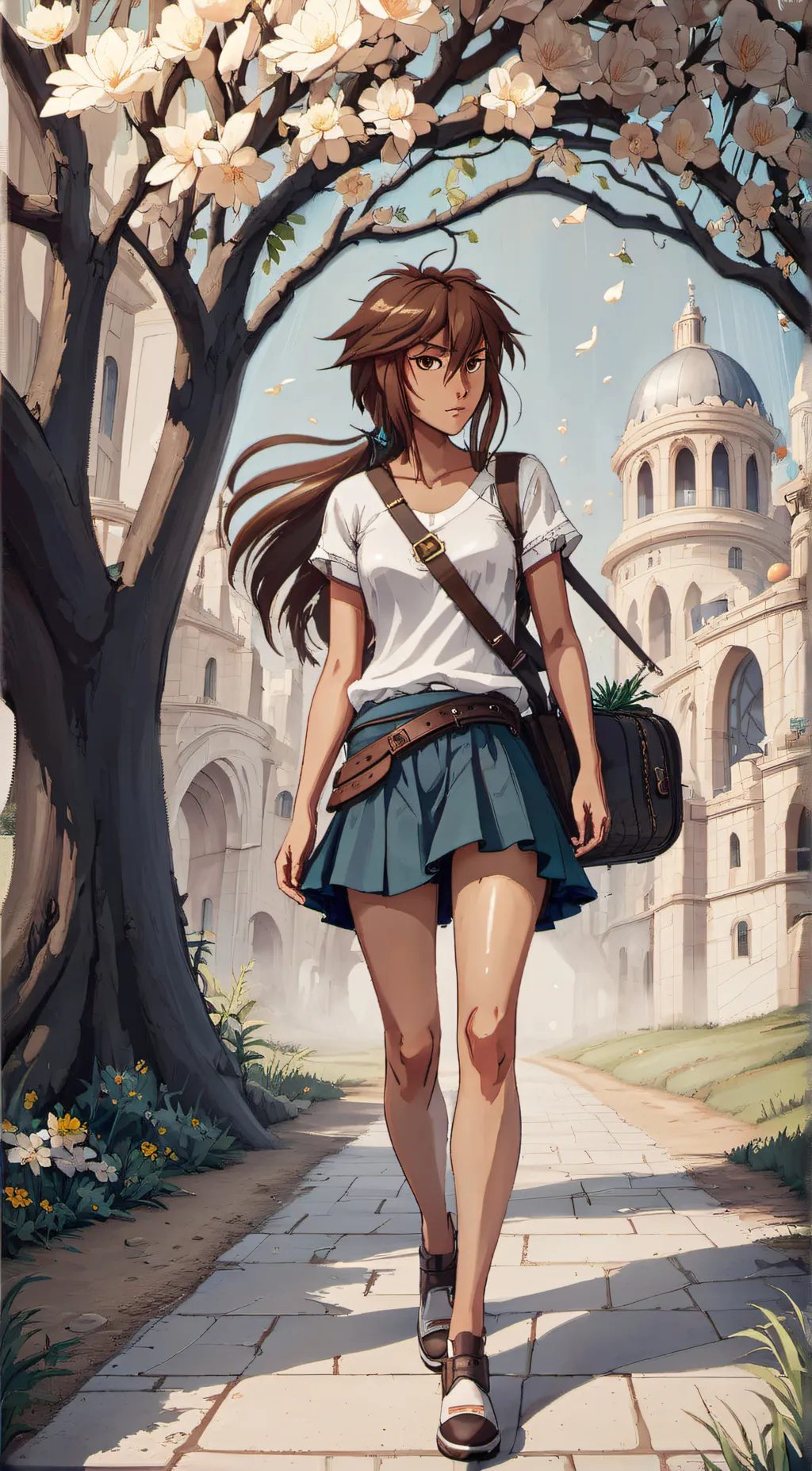 ai character: Piper McLean background