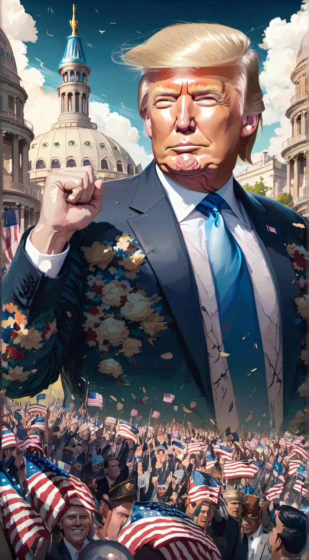 ai character: donald trump background