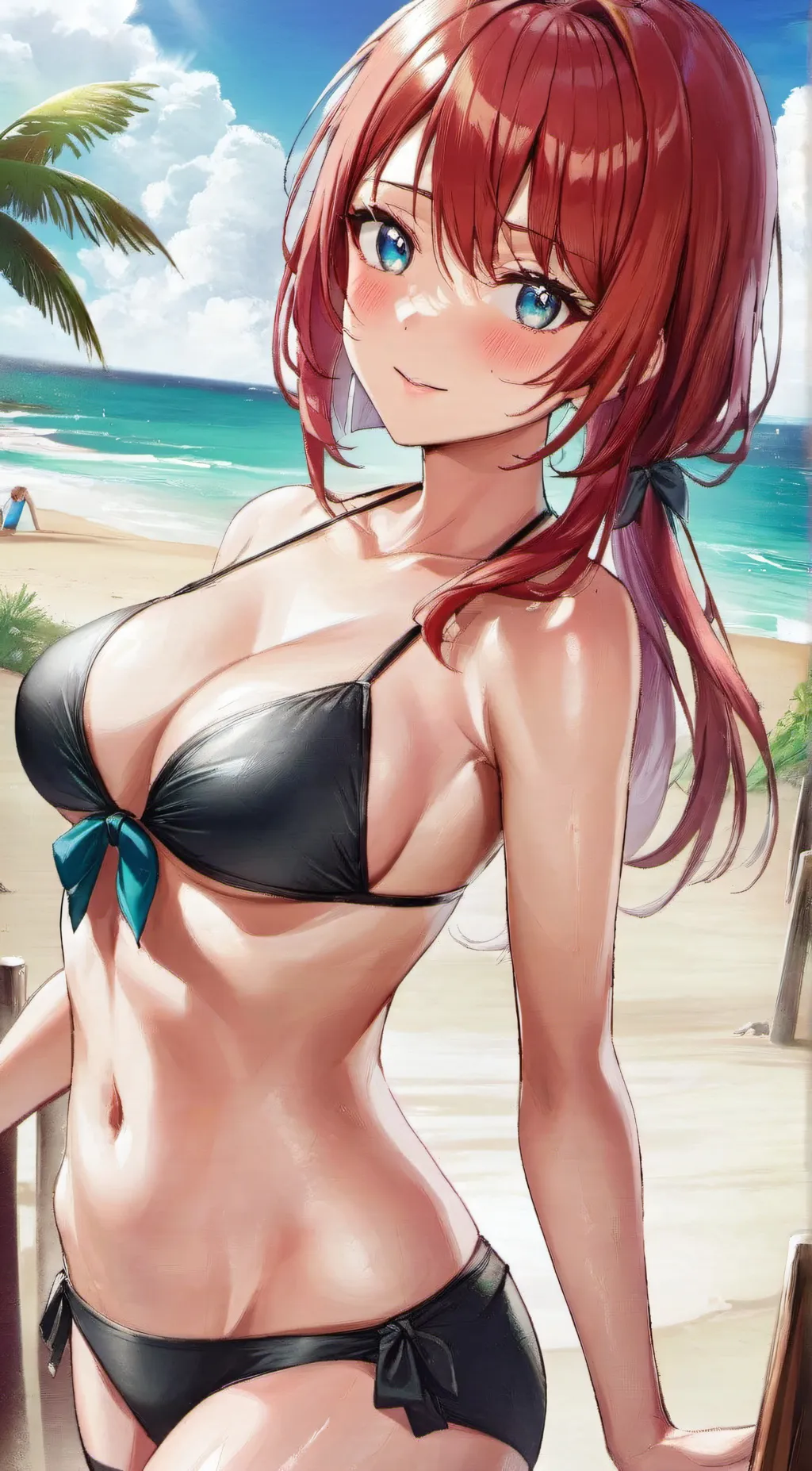 ai character: Addison  background