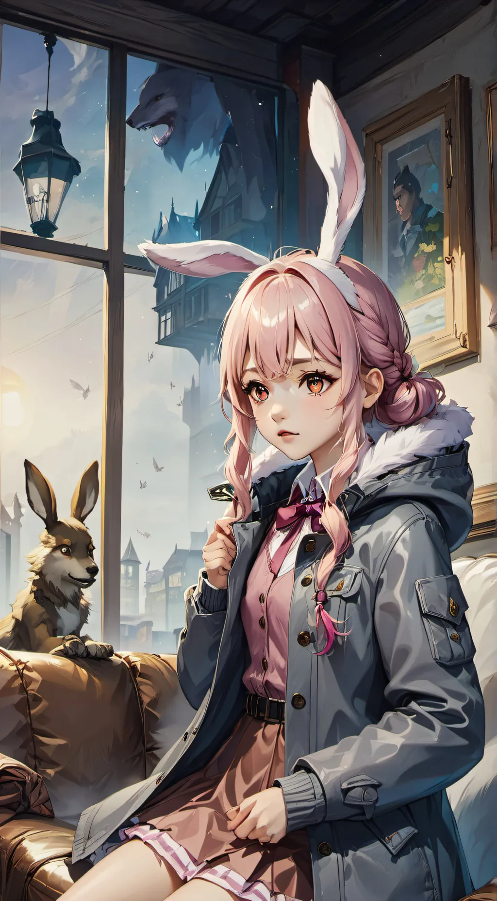 ai character: Lucy background