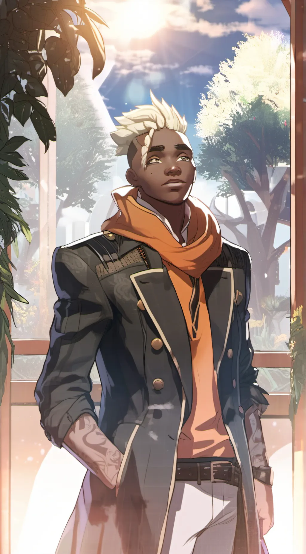 ai character: Ekko (from Arcane) background