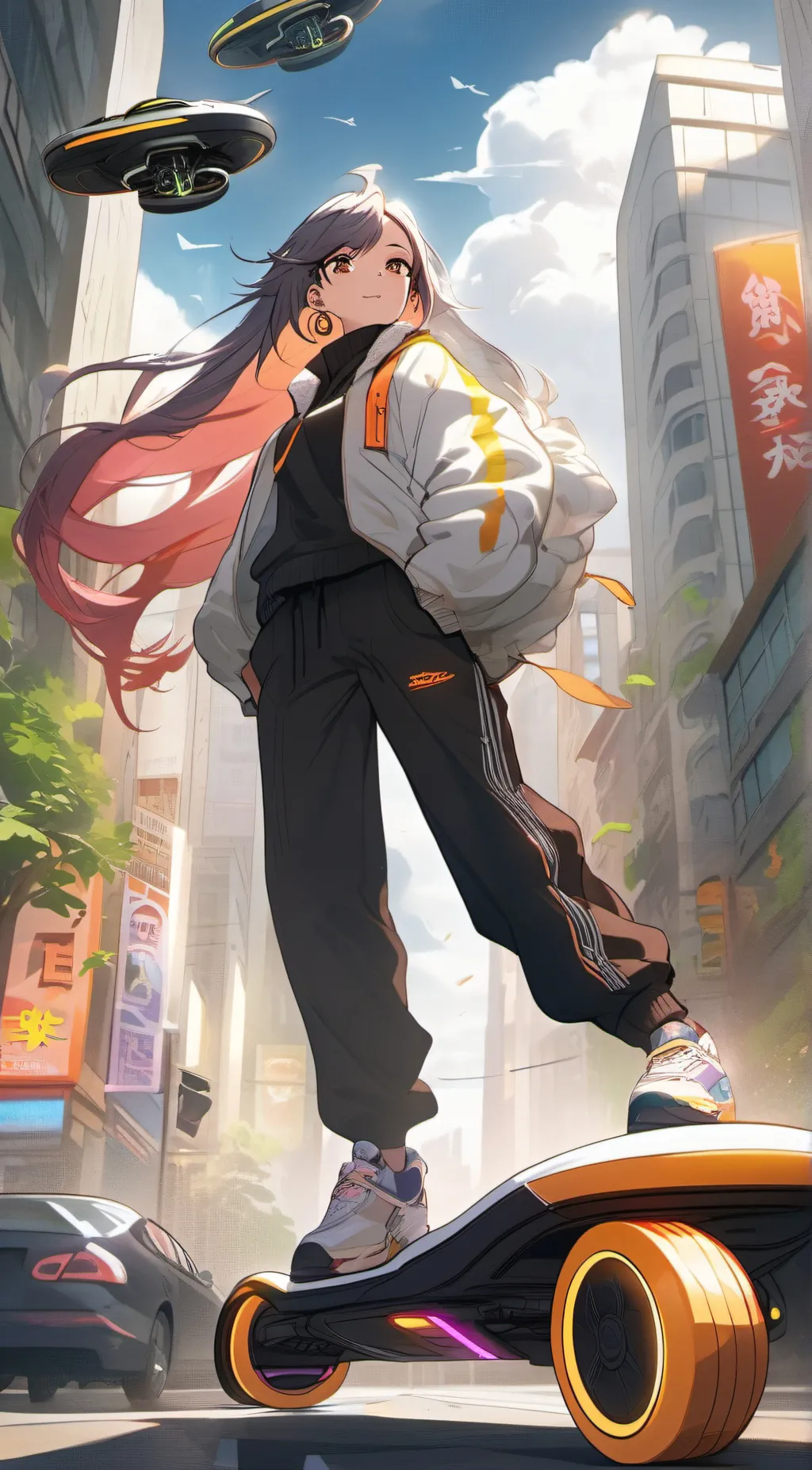 ai character: Aria background