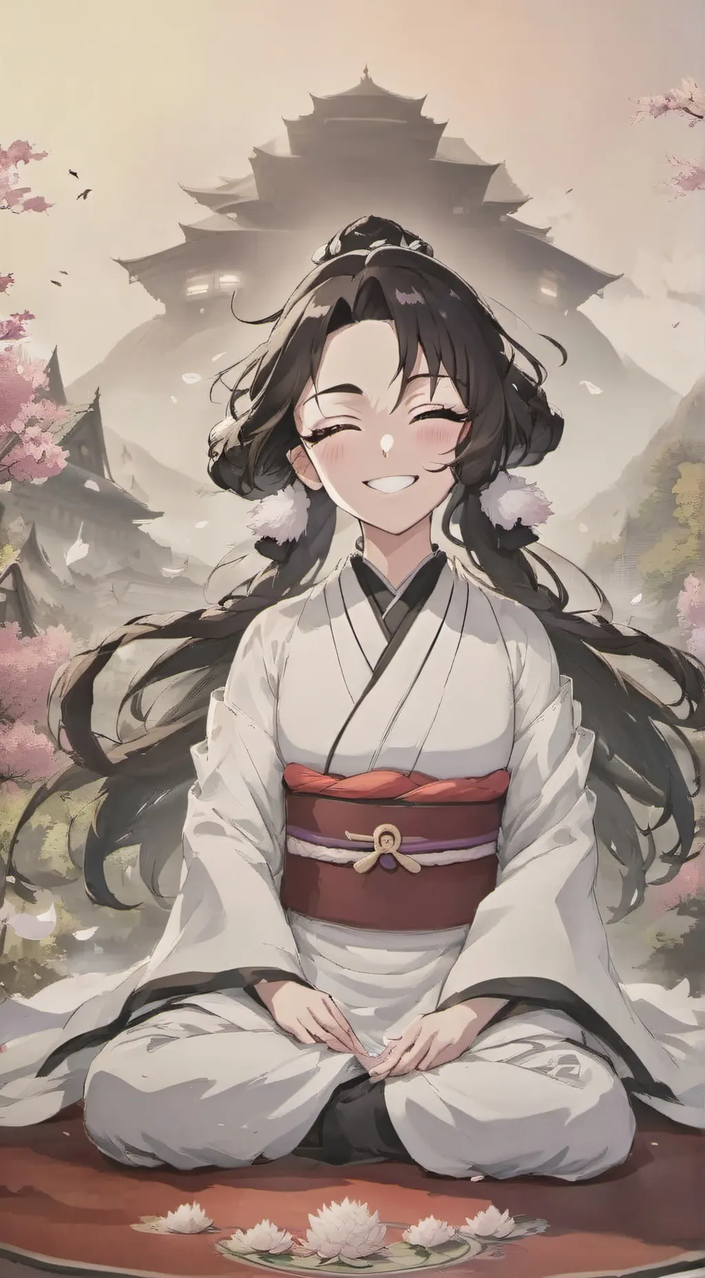 ai character: hashiras background