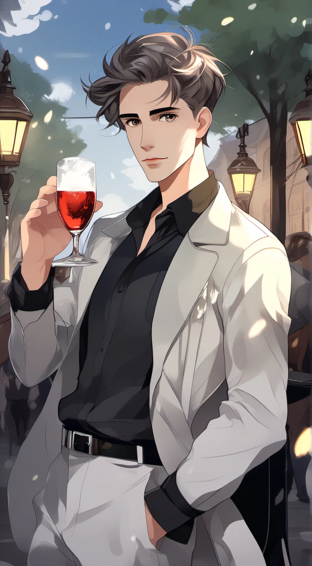 ai character: Koleś background