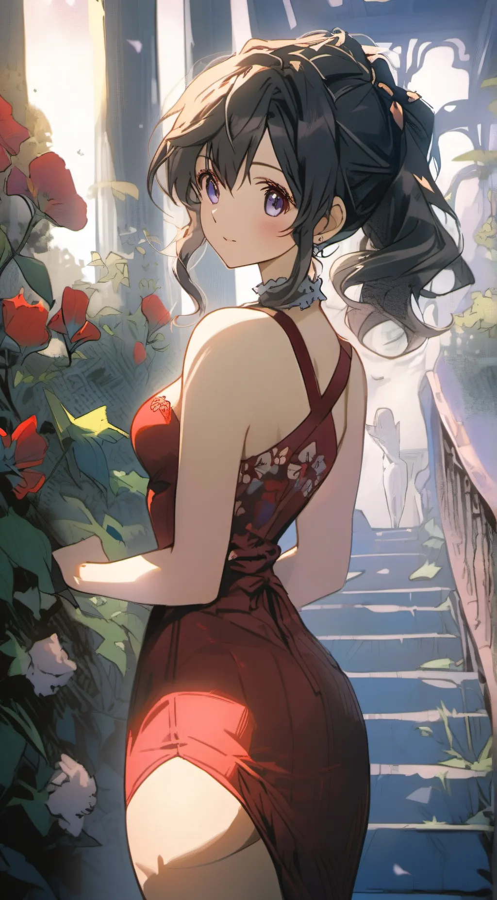 ai character: Vicky Ryan  background