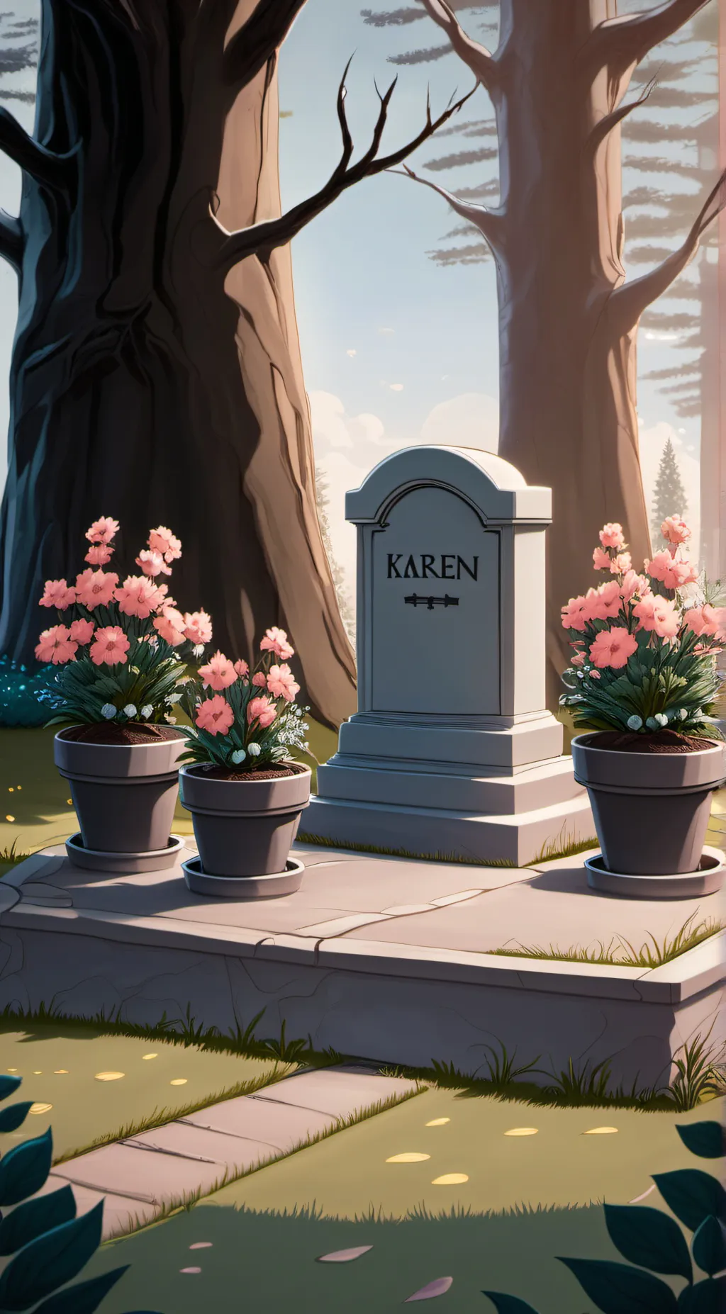 Talkie AI - Chat with Karen's Grave