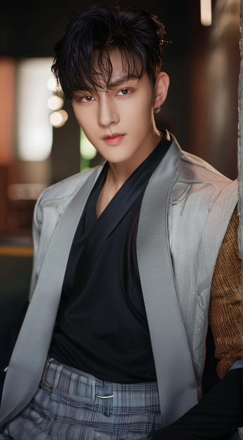 ai character: Tao from kpop  background