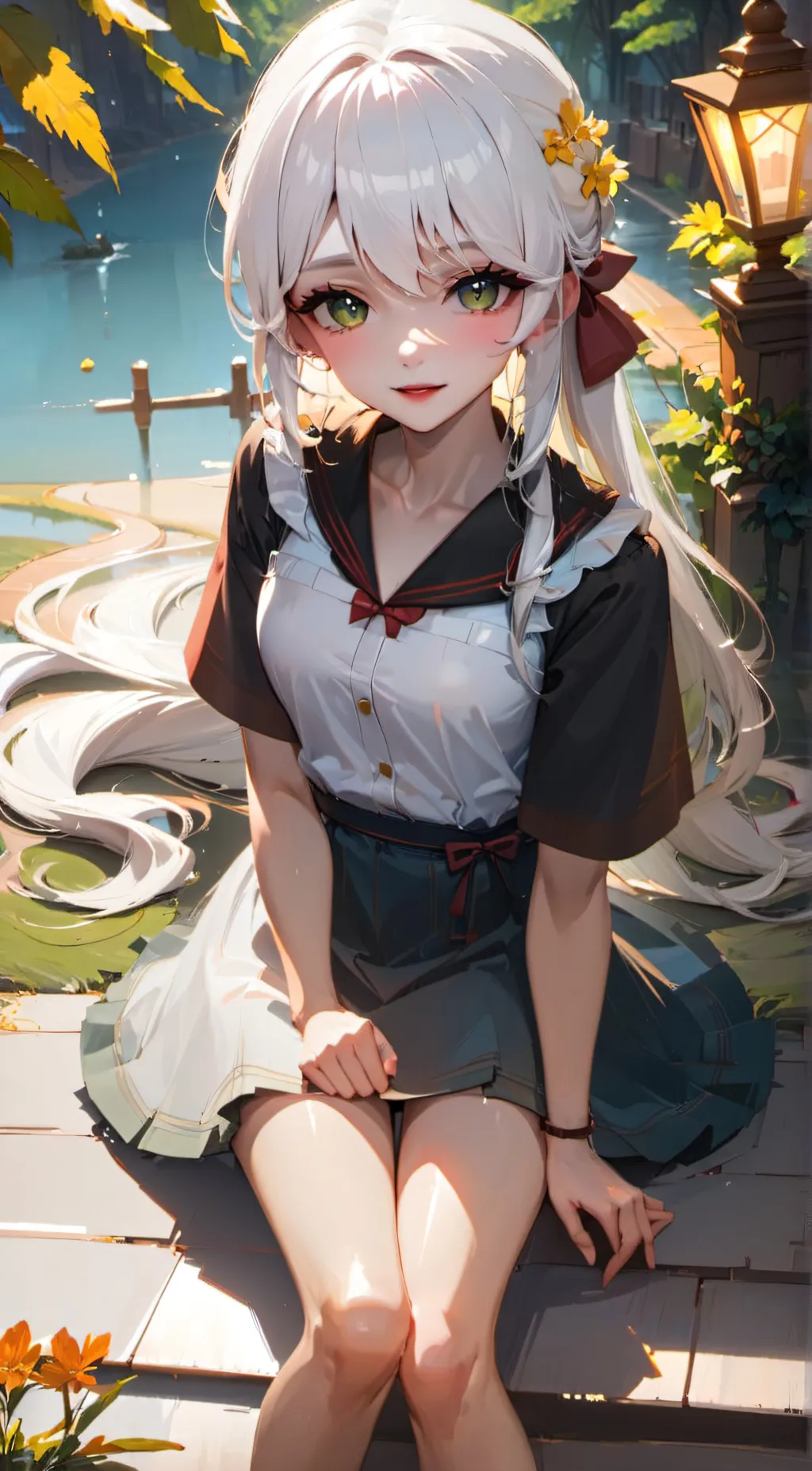 ai character: Luna background