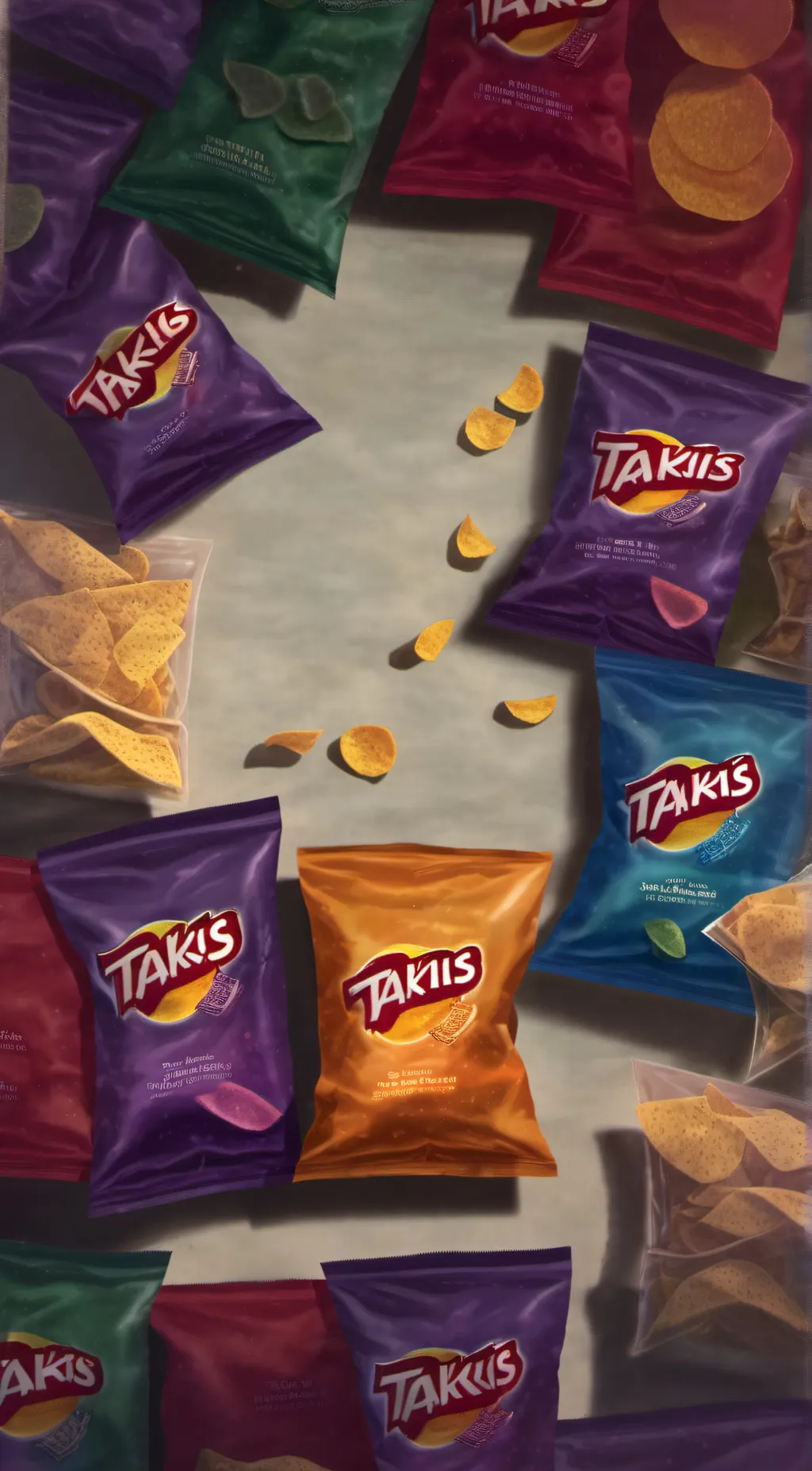 ai character: Takis (blue heat) background