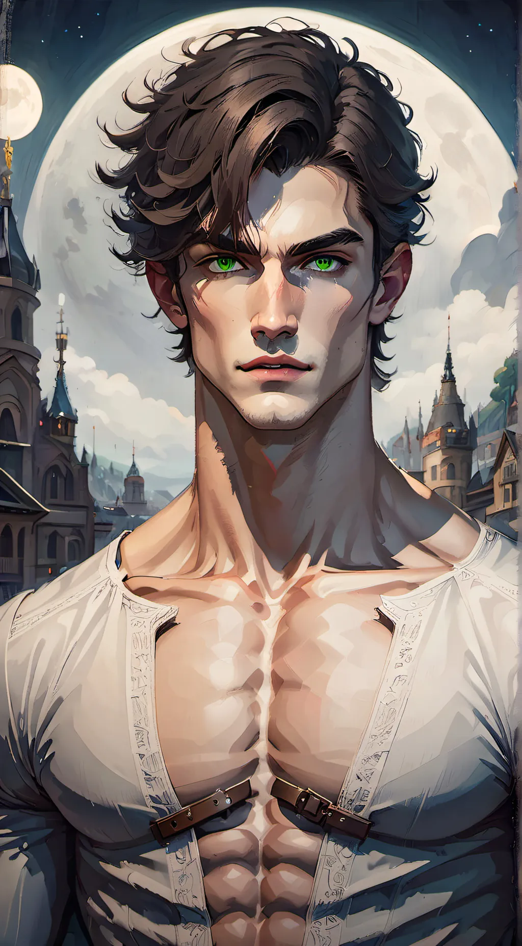 ai character: Oscar  background