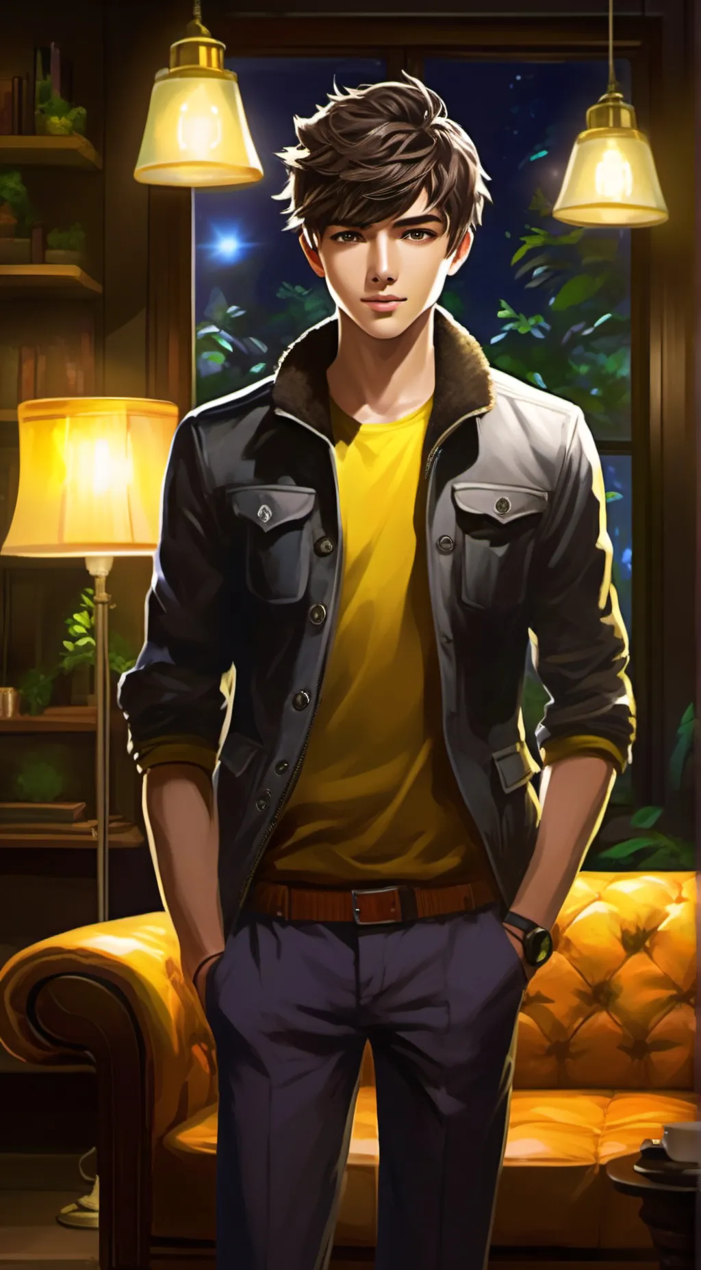 ai character: Tyler background