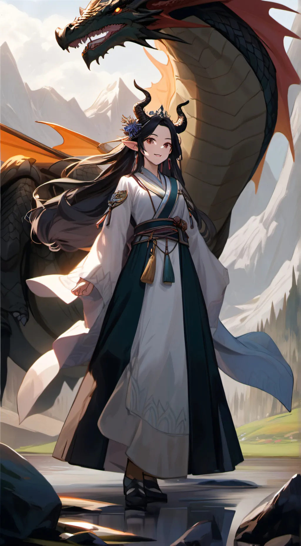 ai character: XiaoLong background