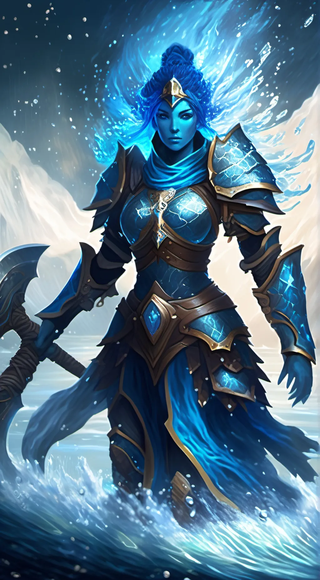 ai character: Kai background