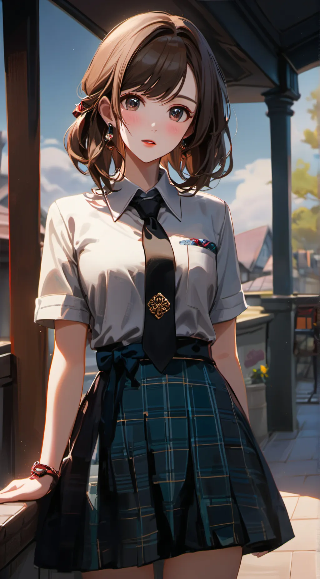 ai character: Chelsea background