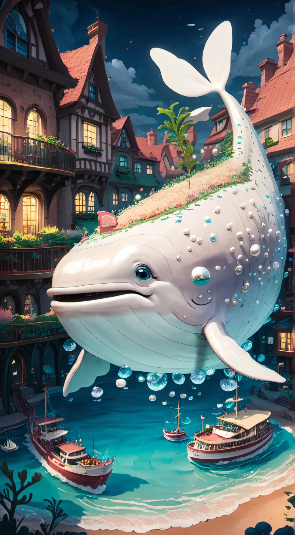 ai character: Pearl Krabs background