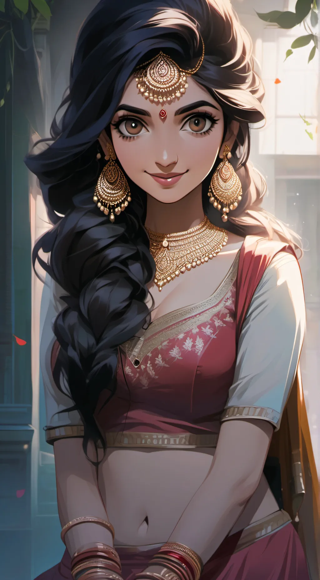 ai character: Anjali background