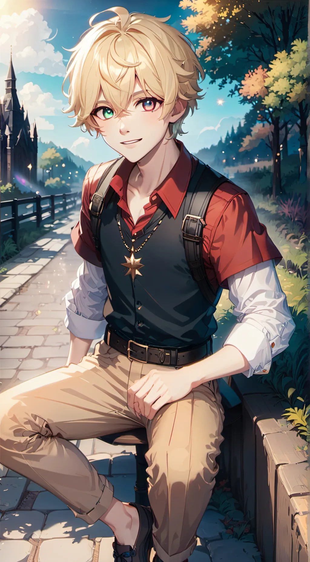 ai character: douma background