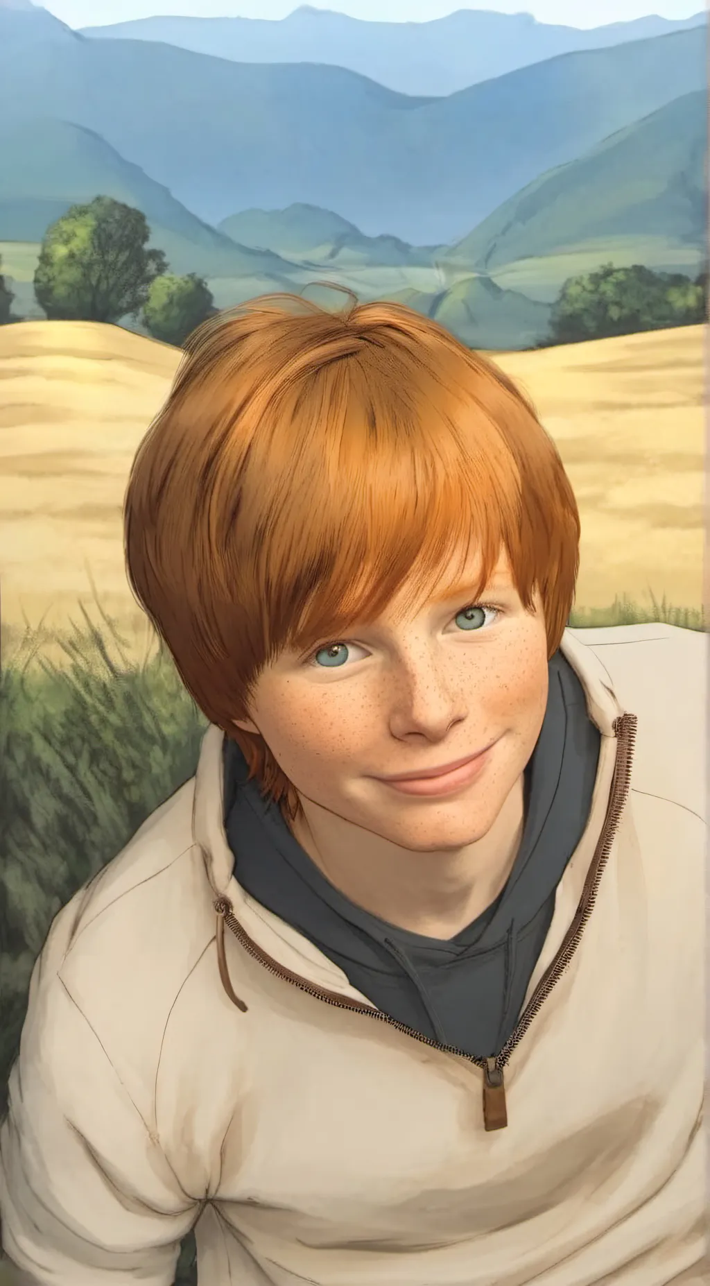 ai character: Alfie B background