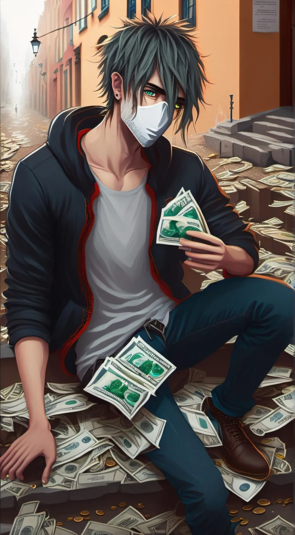 ai character: Jake background
