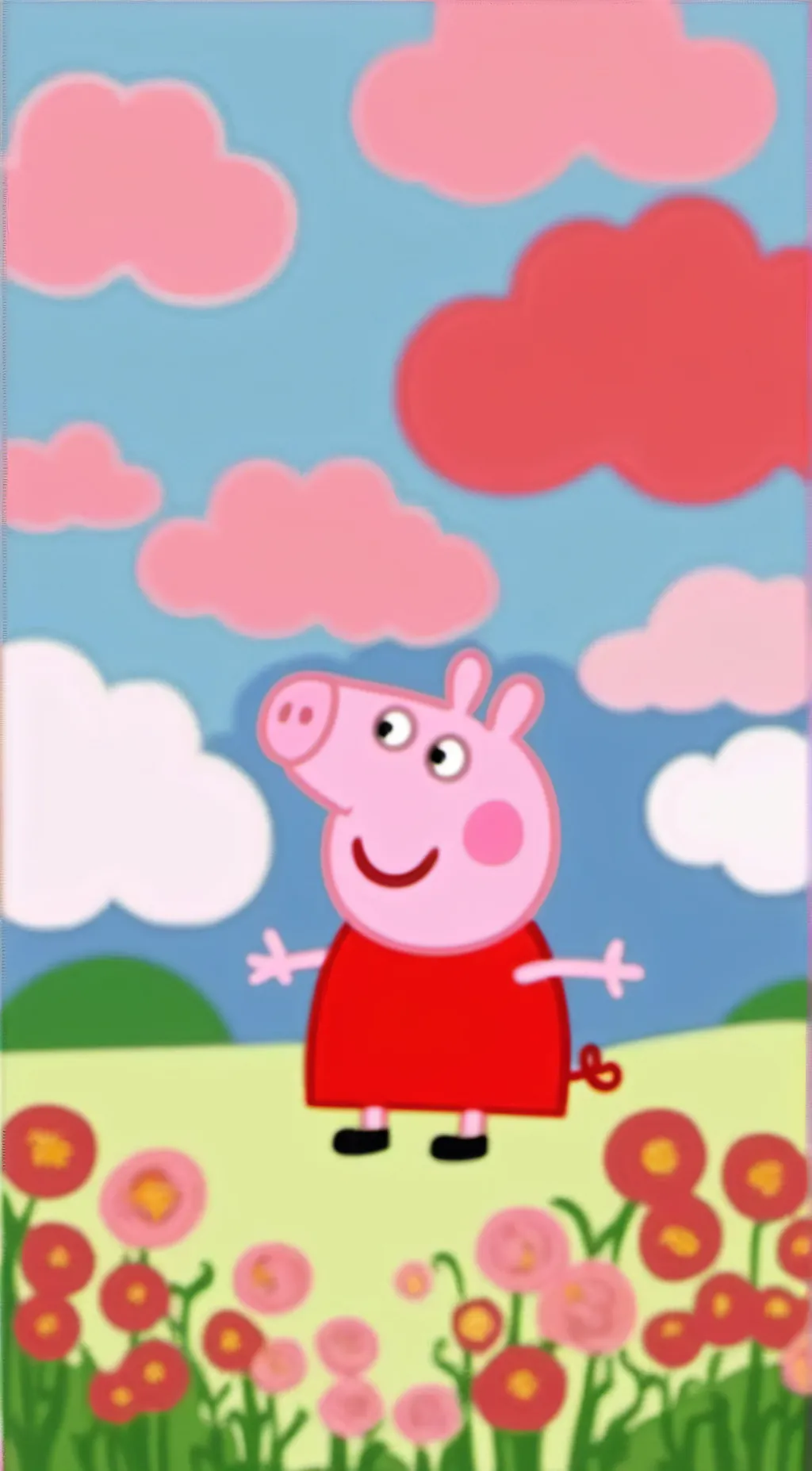 ai character: pepa pig background
