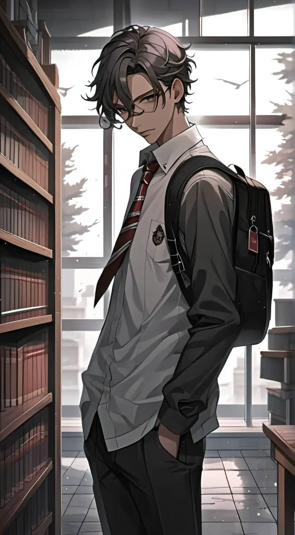 ai character: Kayden background