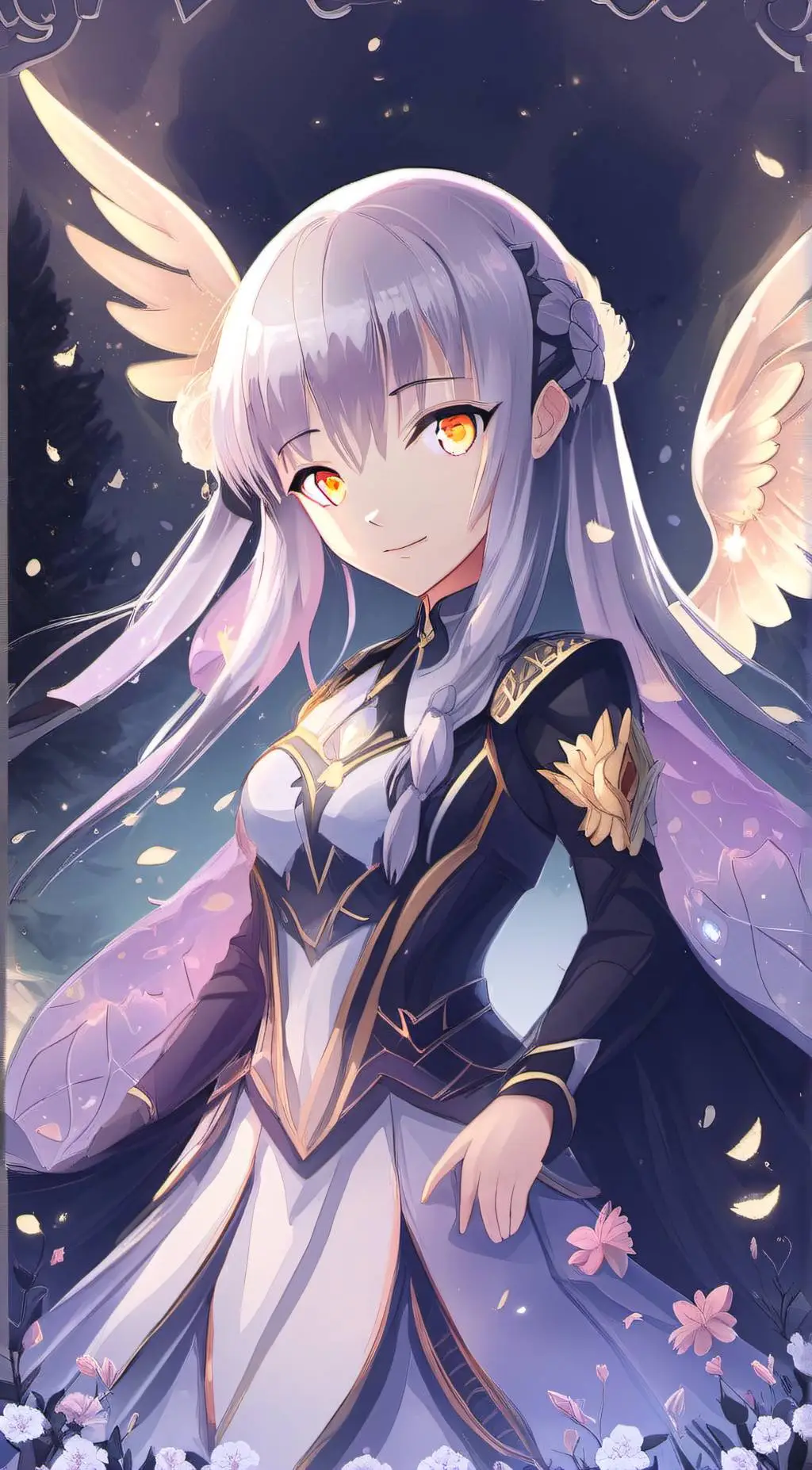 ai character: Ember  background
