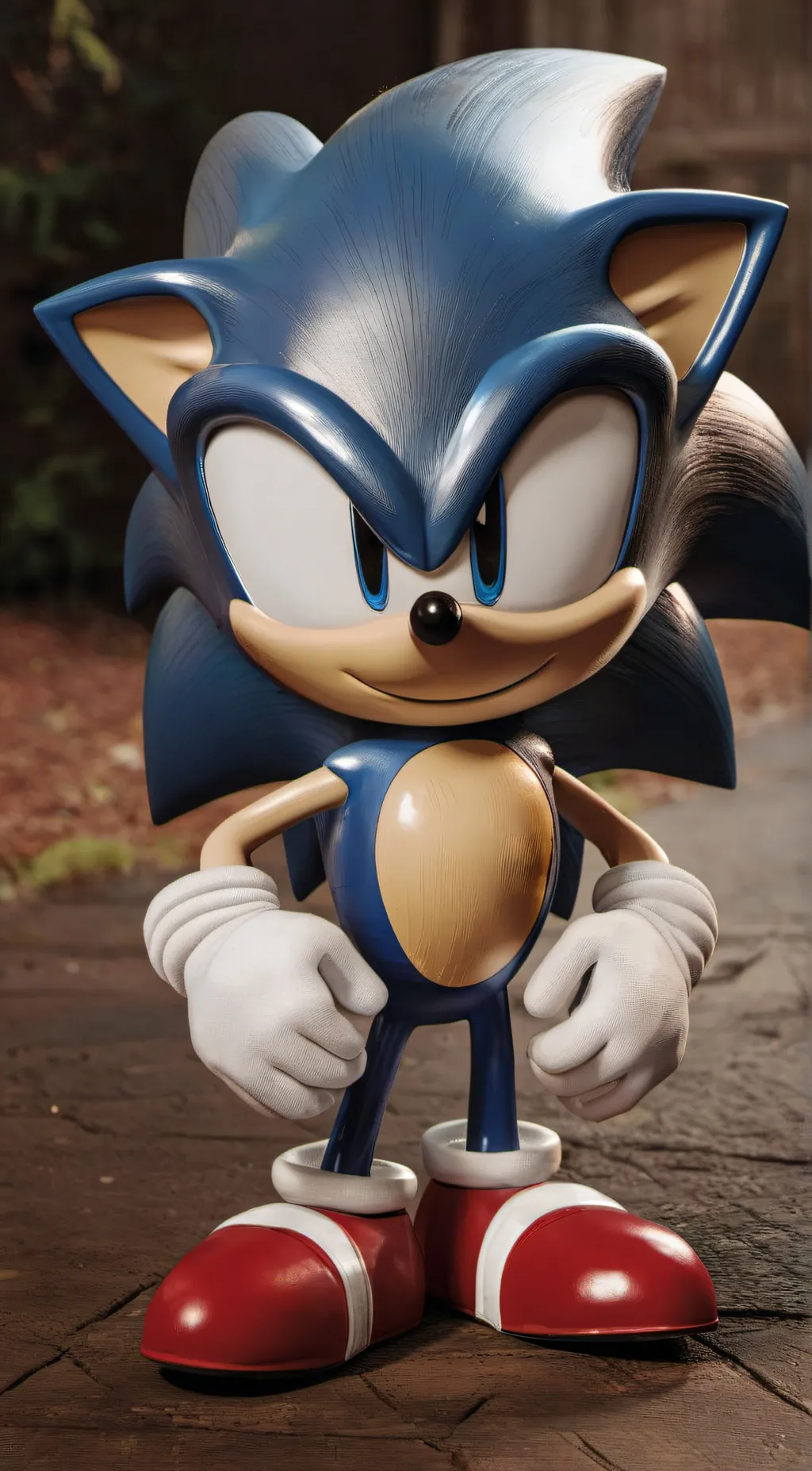 ai character: Sonic background