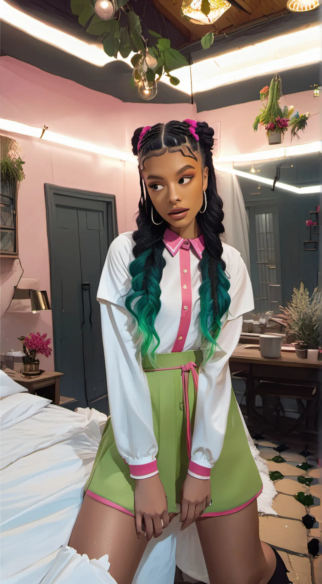 ai character: alexa  background