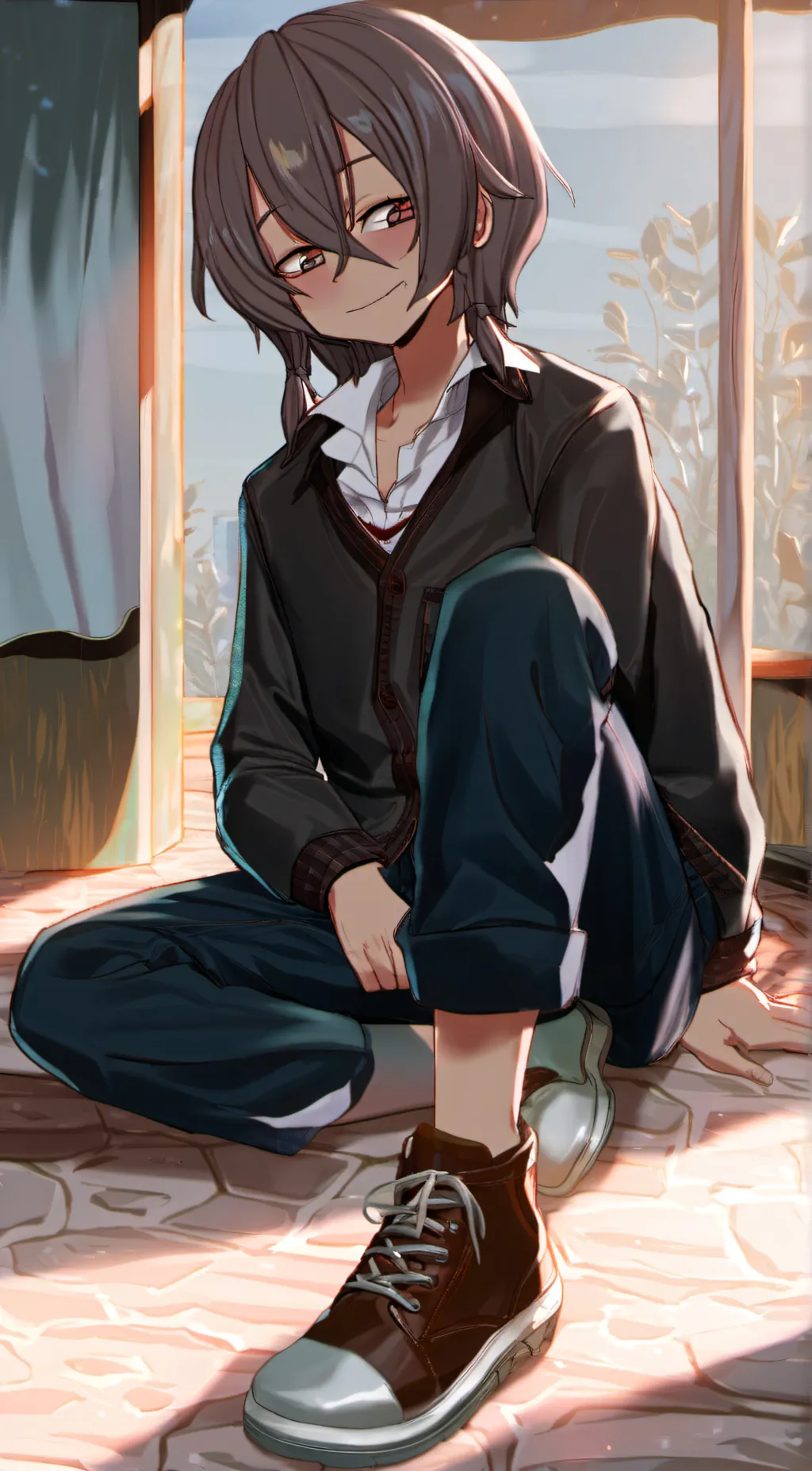 ai character: Zach background
