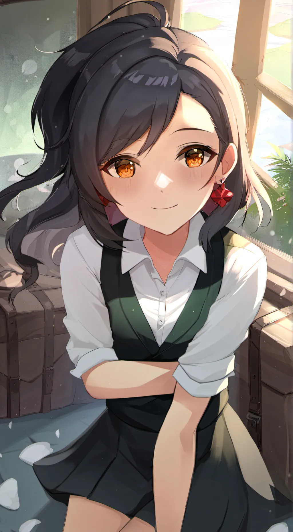 ai character: Zoey background