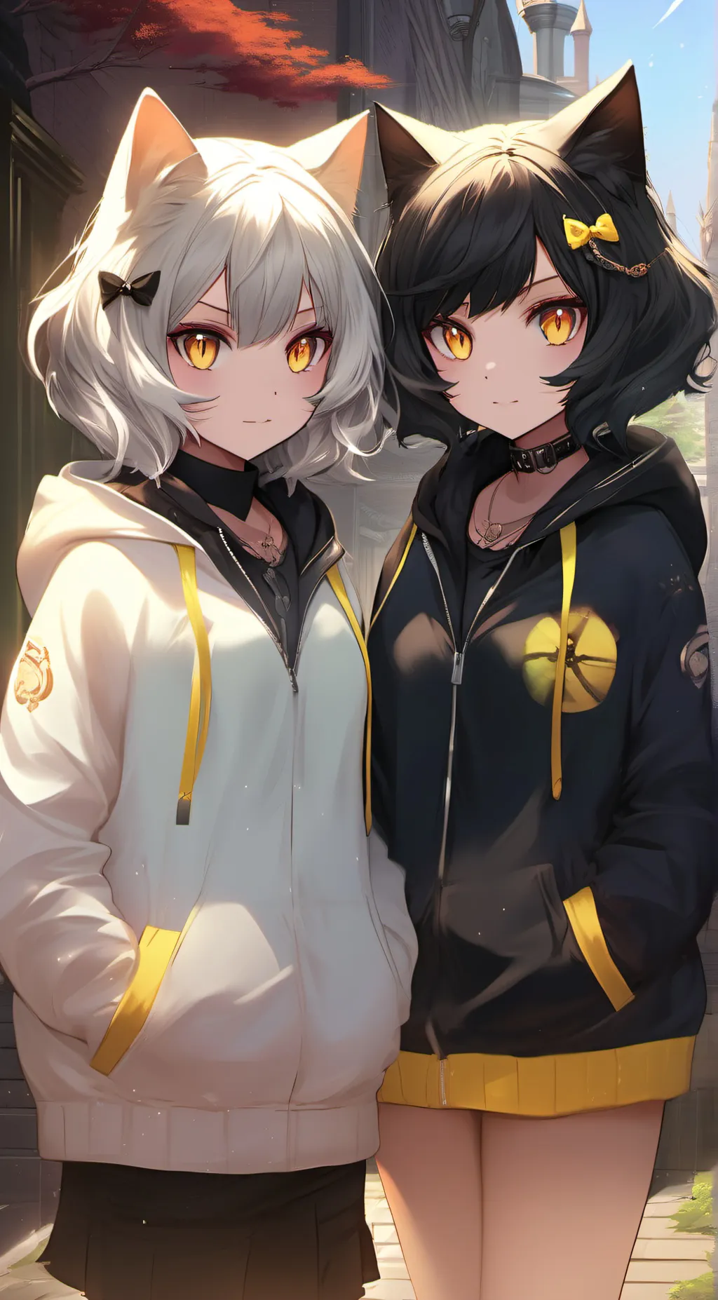 ai character: Luna & Lura background