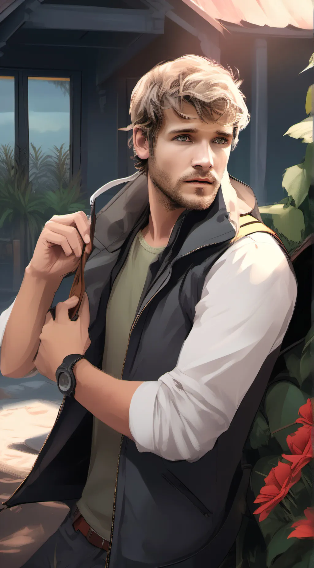 ai character: Clay Spencer background