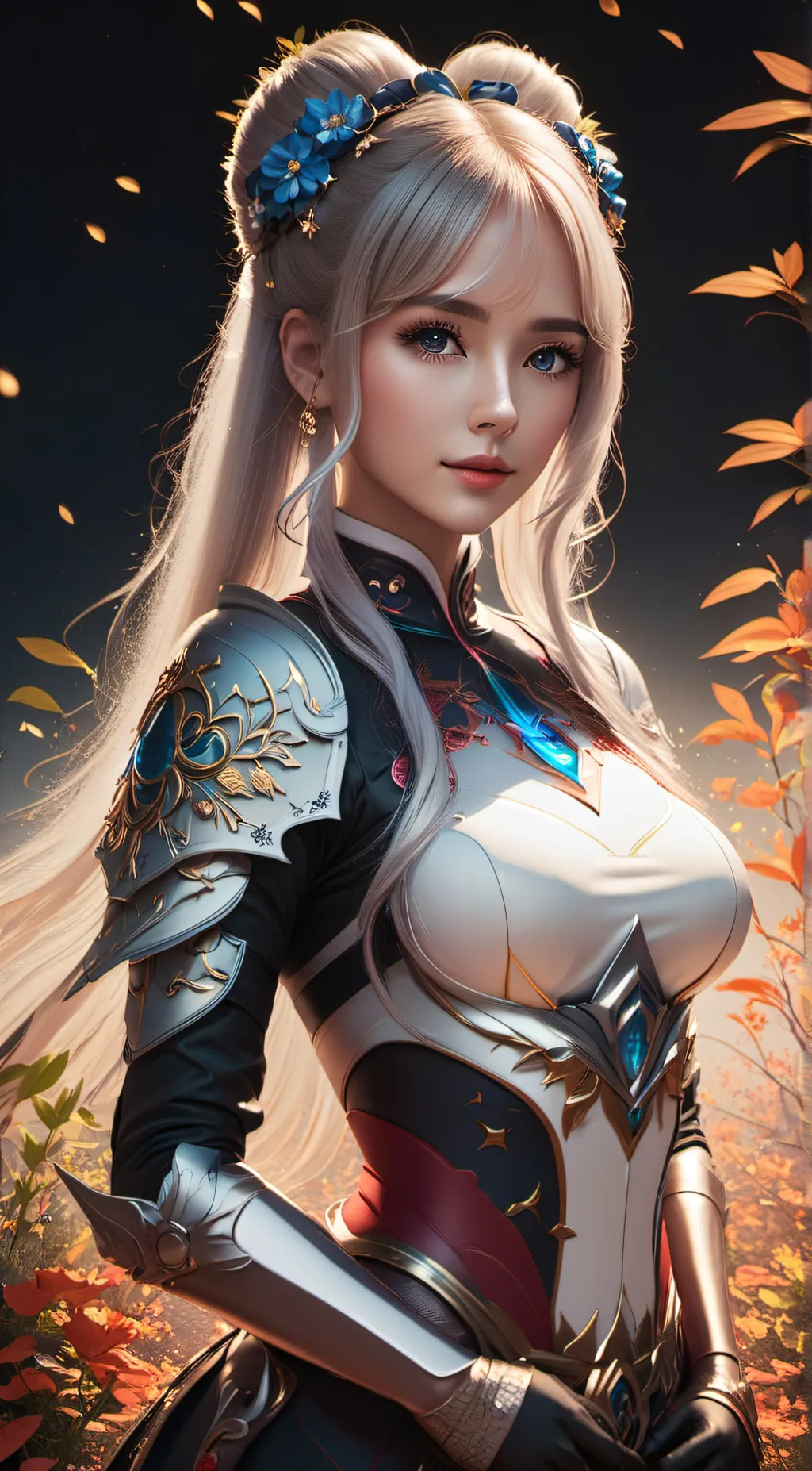 ai character: Teenager Mercenary background