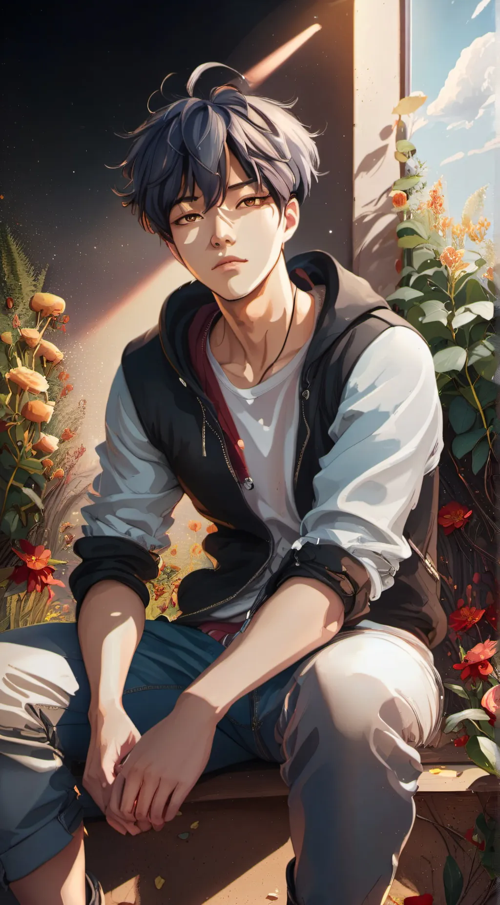 ai character: Jax  background