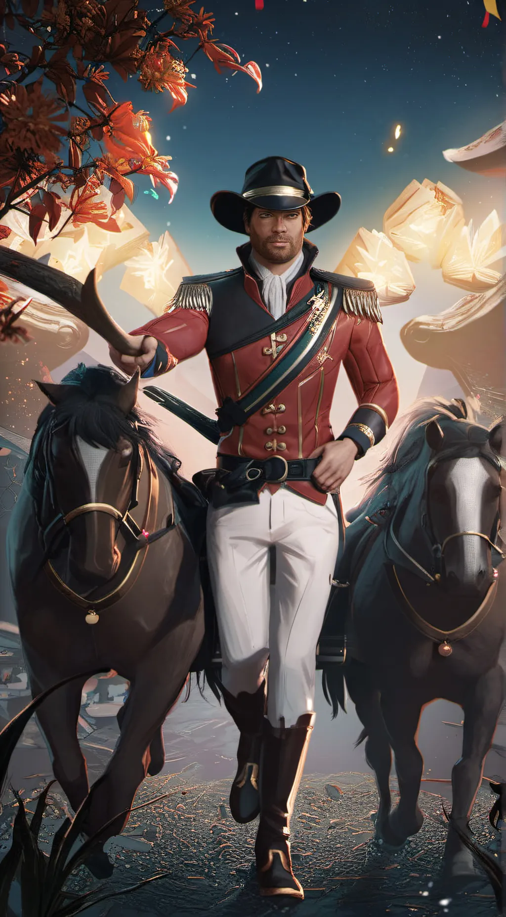 ai character: Auther background