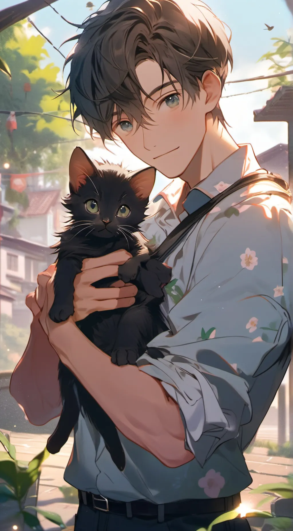 ai character: Max background