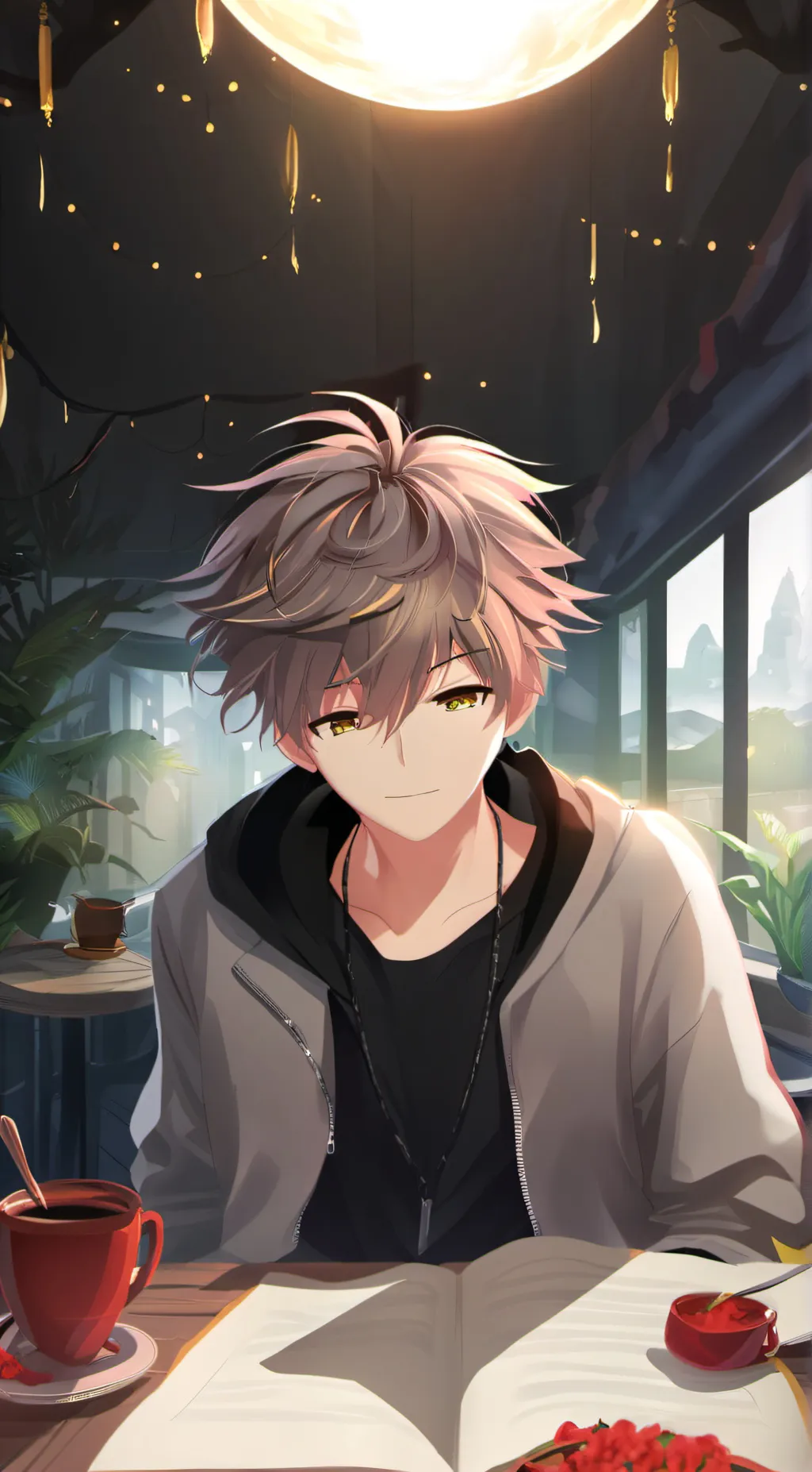 ai character: Miles background