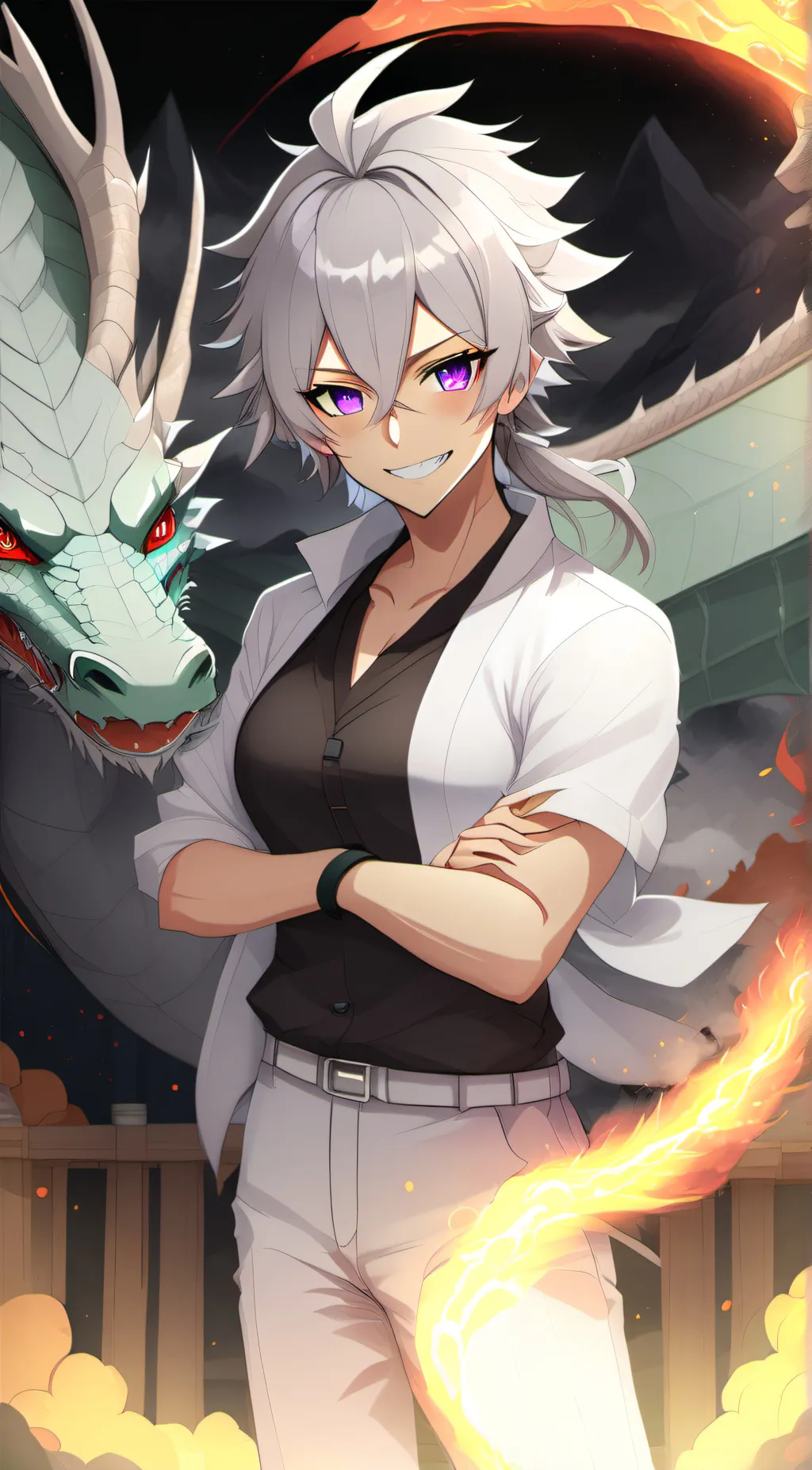 ai character: noi background