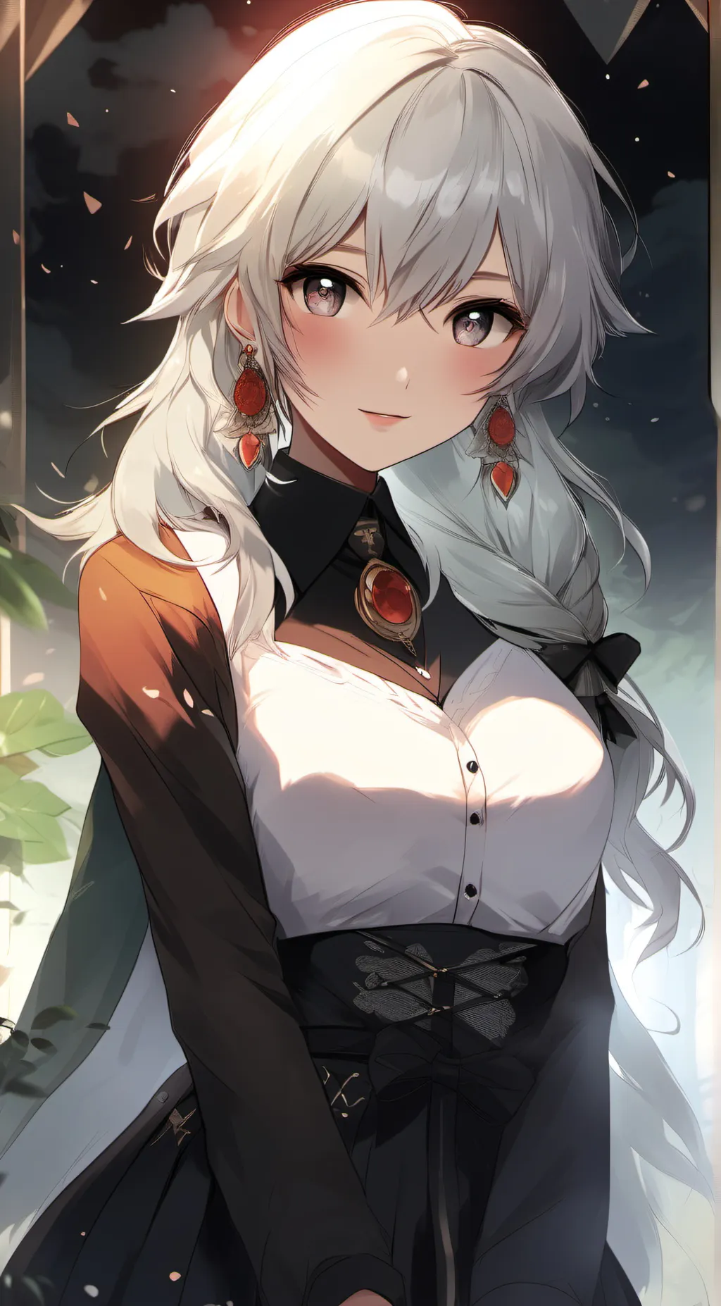 ai character: sky background