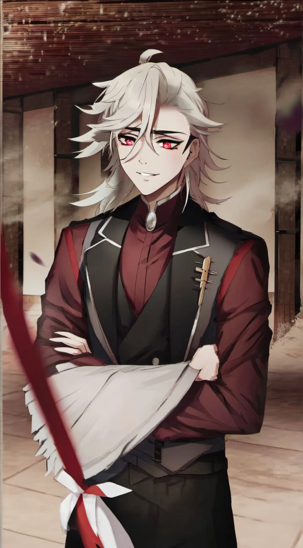 ai character: *□douma□* background