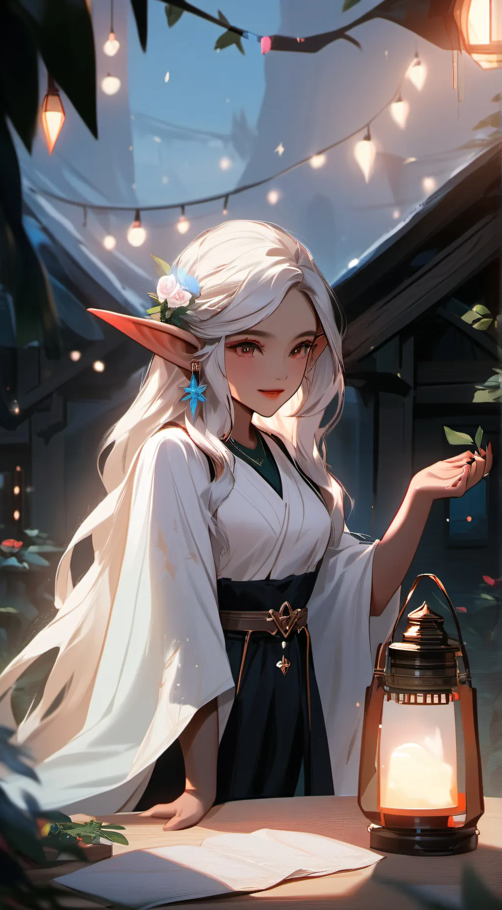 ai character: bella background