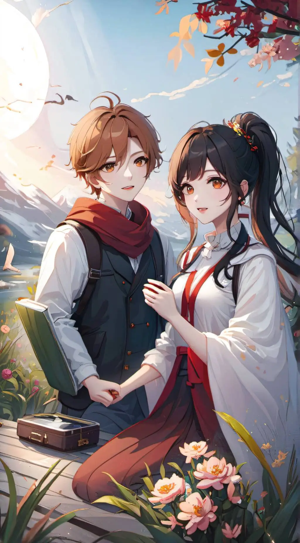 ai character: Andrew and Val(you background