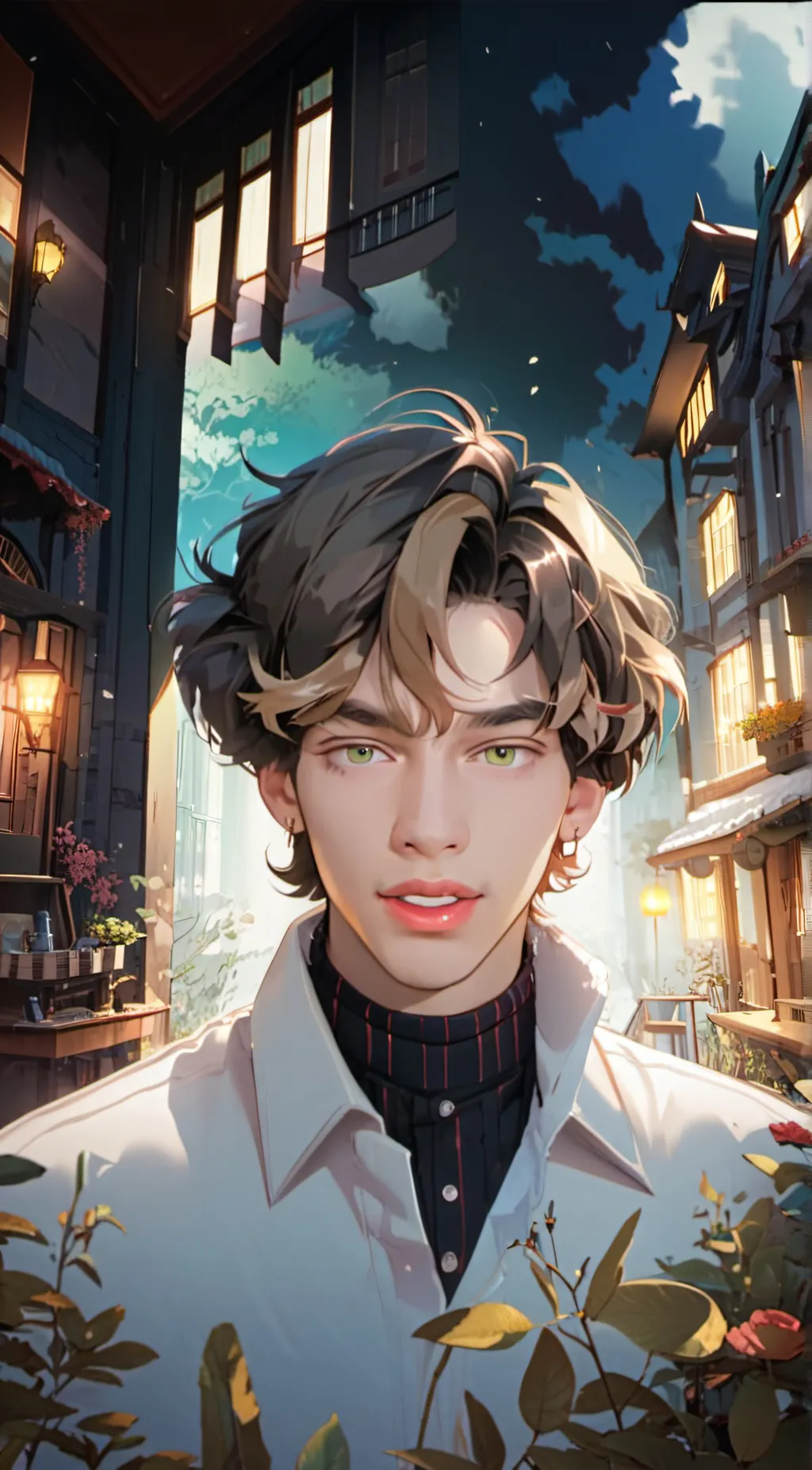 ai character: Zach background