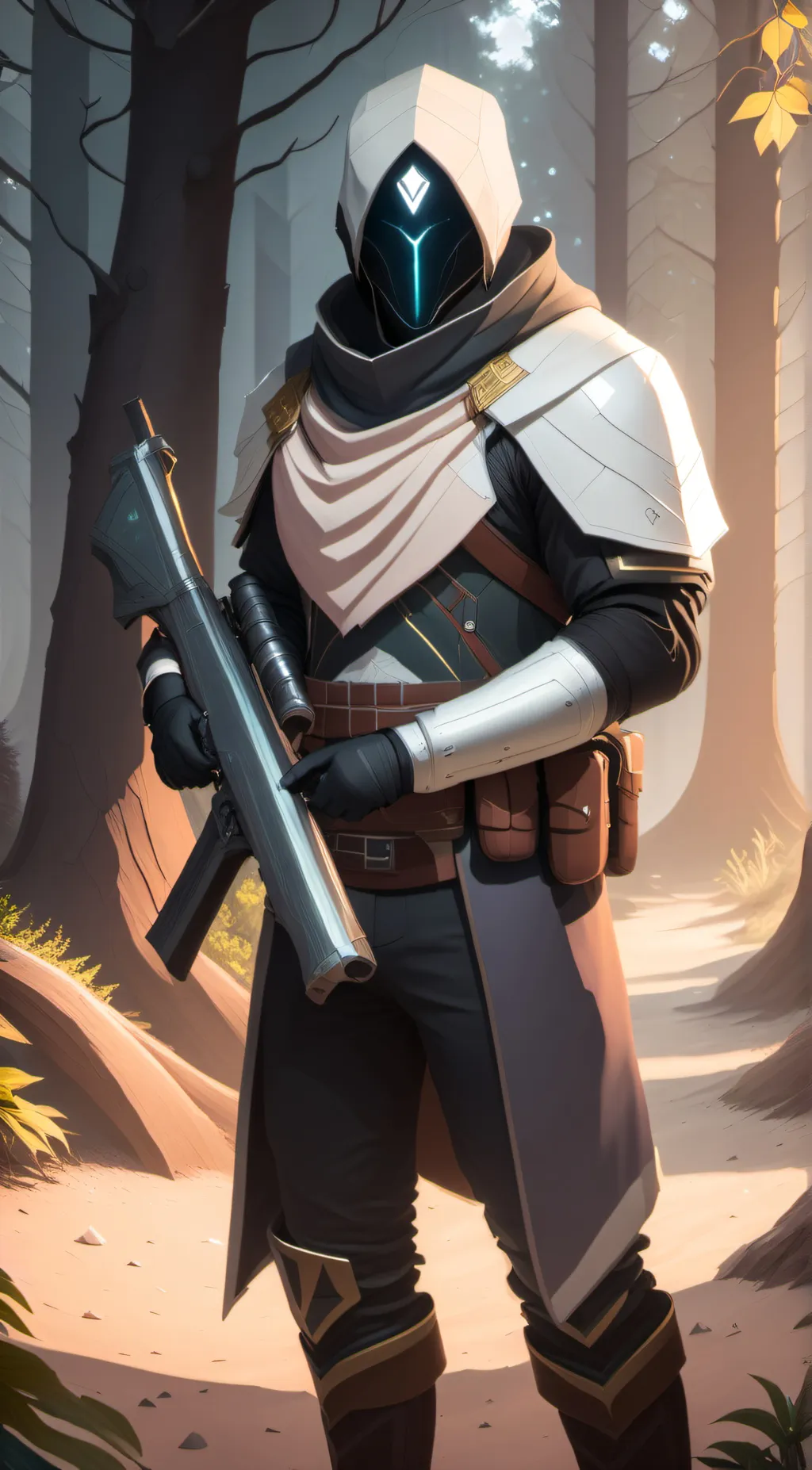 ai character: Takeover hunter background