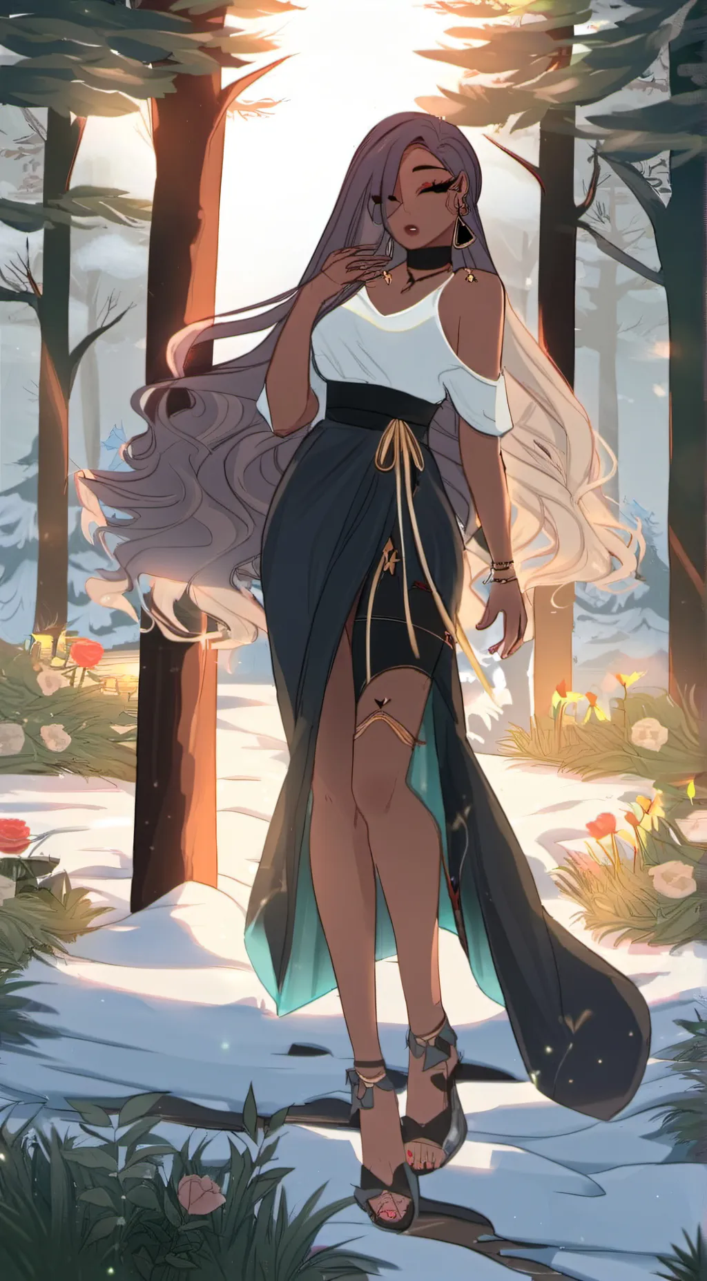 ai character: maya background