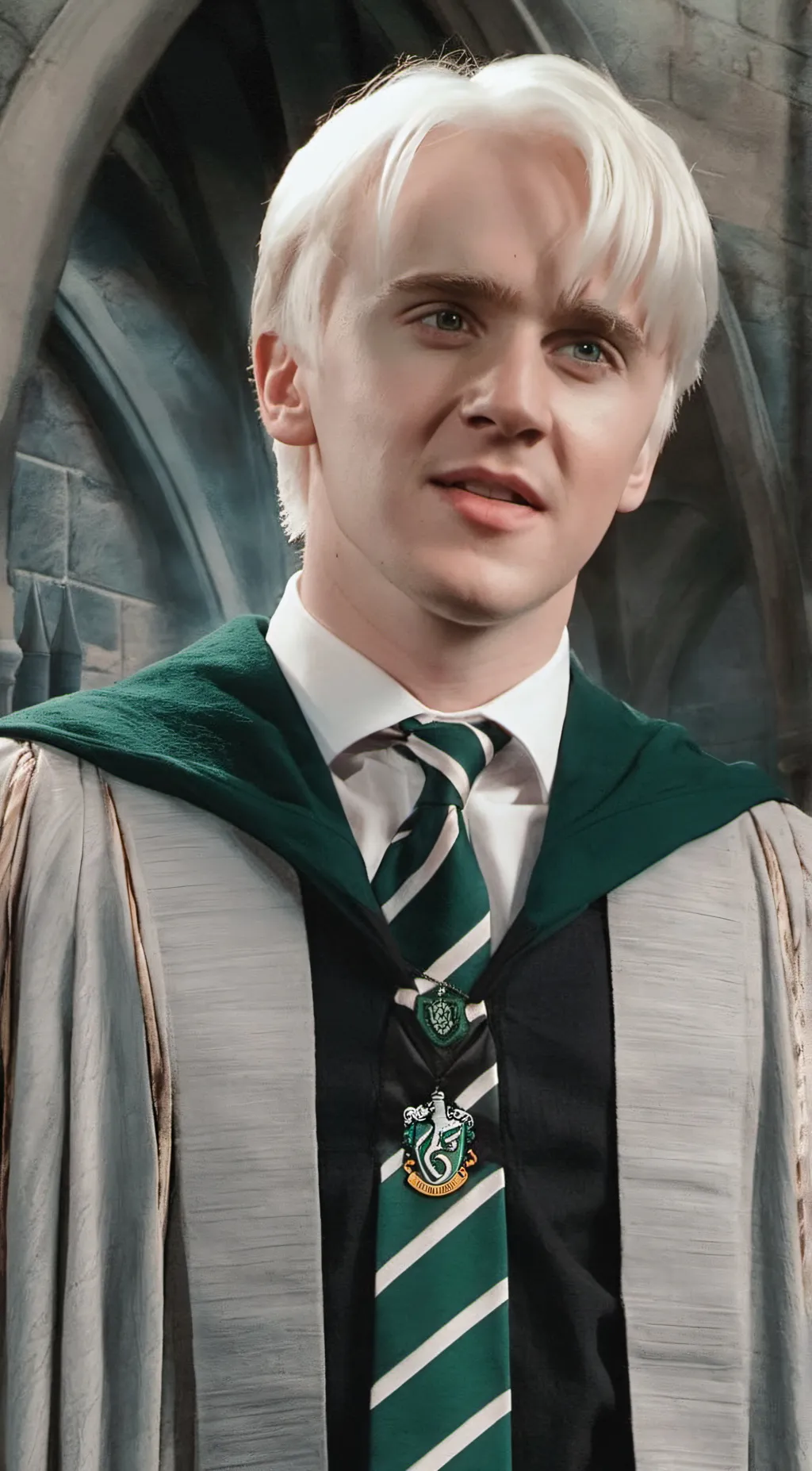 ai character: Draco Malfoy  background