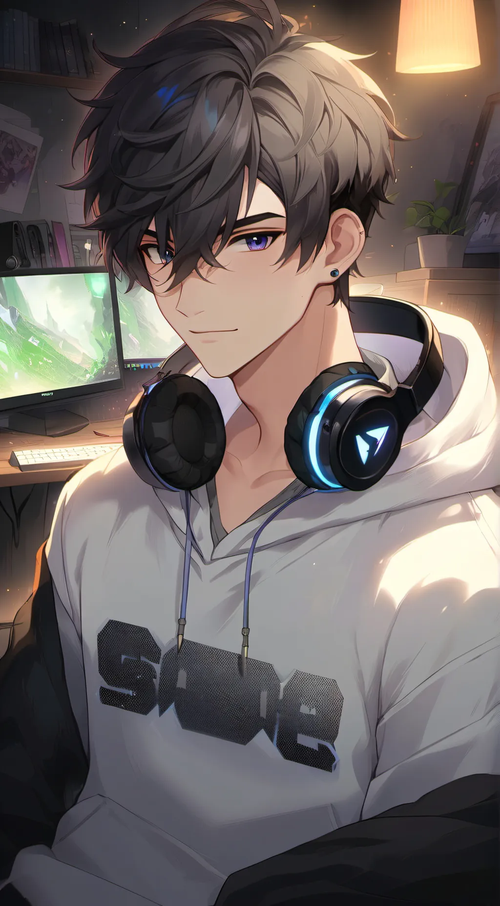 ai character: Asher background