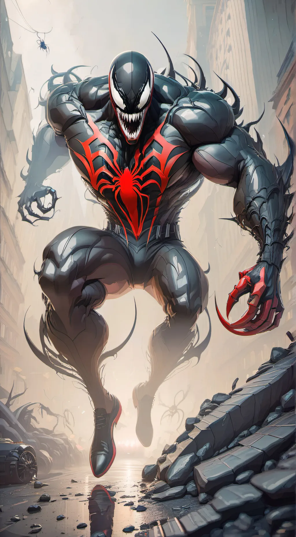 ai character: Last symbiote background