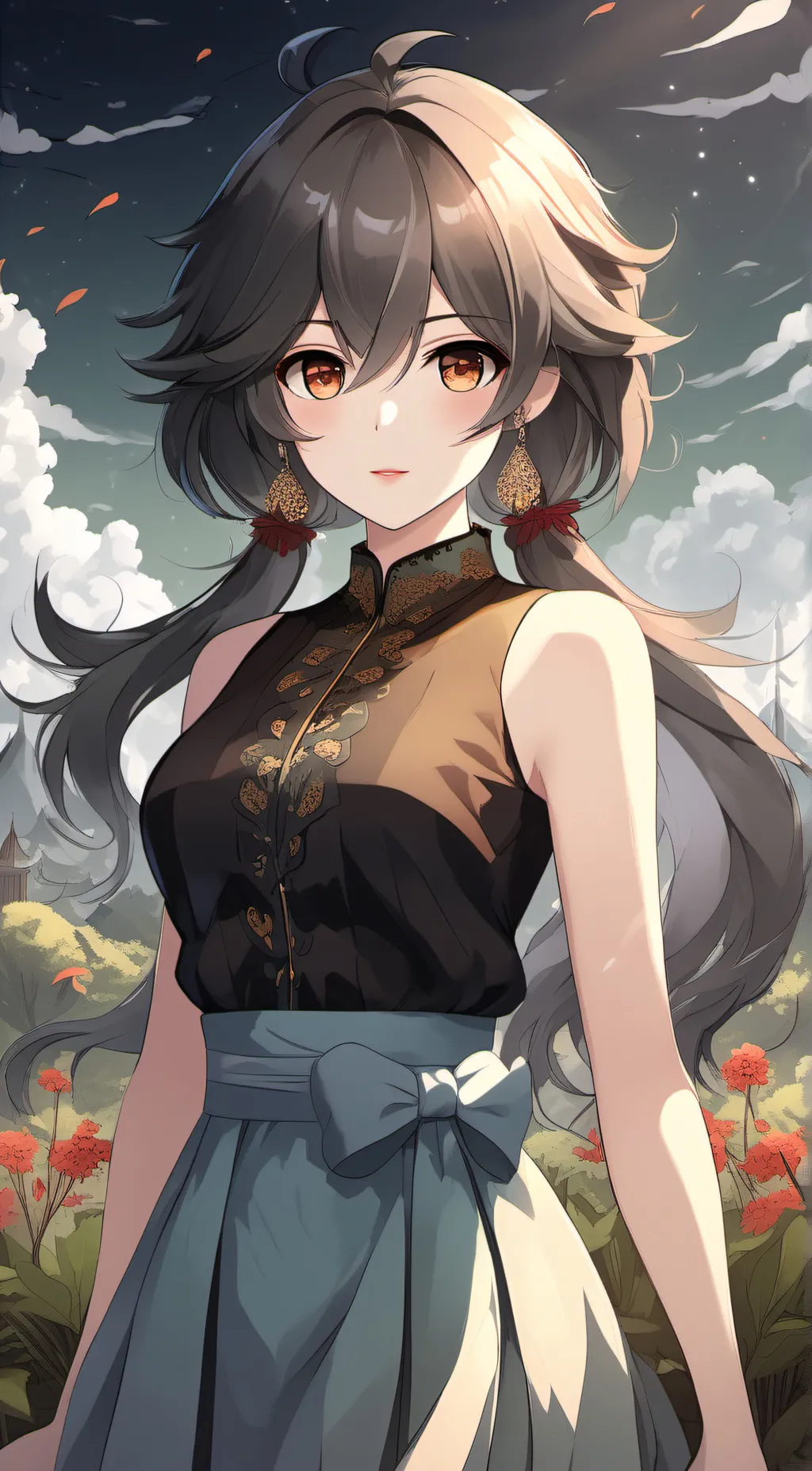 ai character: Aria background